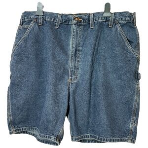Carhartt Jorts Denim Jean Shorts Dark Wash High Rise Blue Size 44